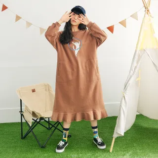 【Dailo】阿熊冰淇淋條紋-女短袖上衣 印花 白 粉(二色/版型適中) 歷史價格詳細信息
