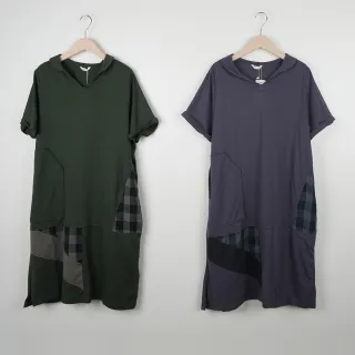 【MOSS CLUB】小翻領圓領繡花-女七分袖洋裝 繡花 藍 黃(二色/版型適中) 歷史價格詳細信息