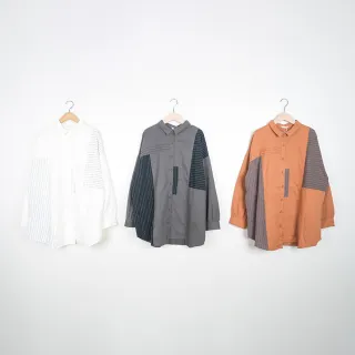【MOSS CLUB】條紋拼接雪紡女短袖-上衣(二色) 歷史價格詳細信息