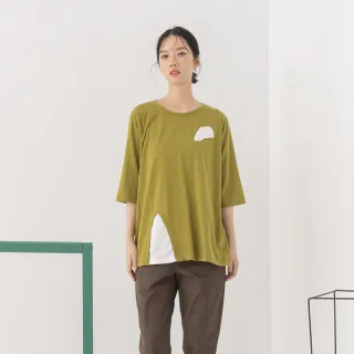 【MOSS CLUB】配色線釘釦無鬆緊腰頭直筒-女長褲 直筒 黑 米(二色/版型適中) 歷史價格詳細信息