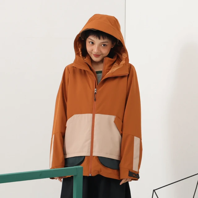 【MOSS CLUB】兩件式翻領連帽長袖外套(藍 杏 咖/魅力商品) 歷史價格詳細信息