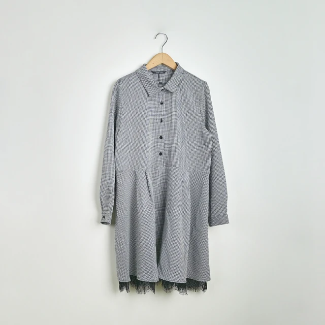 【MASTINA】蕾絲裝飾-女長袖襯衫 蕾絲 黑 綠(二色/版型適中) 歷史價格詳細信息