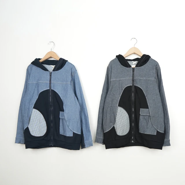 【MOSS CLUB】假兩件輕柔V領打褶七分袖上衣 藍 白(魅力商品) 歷史價格詳細信息