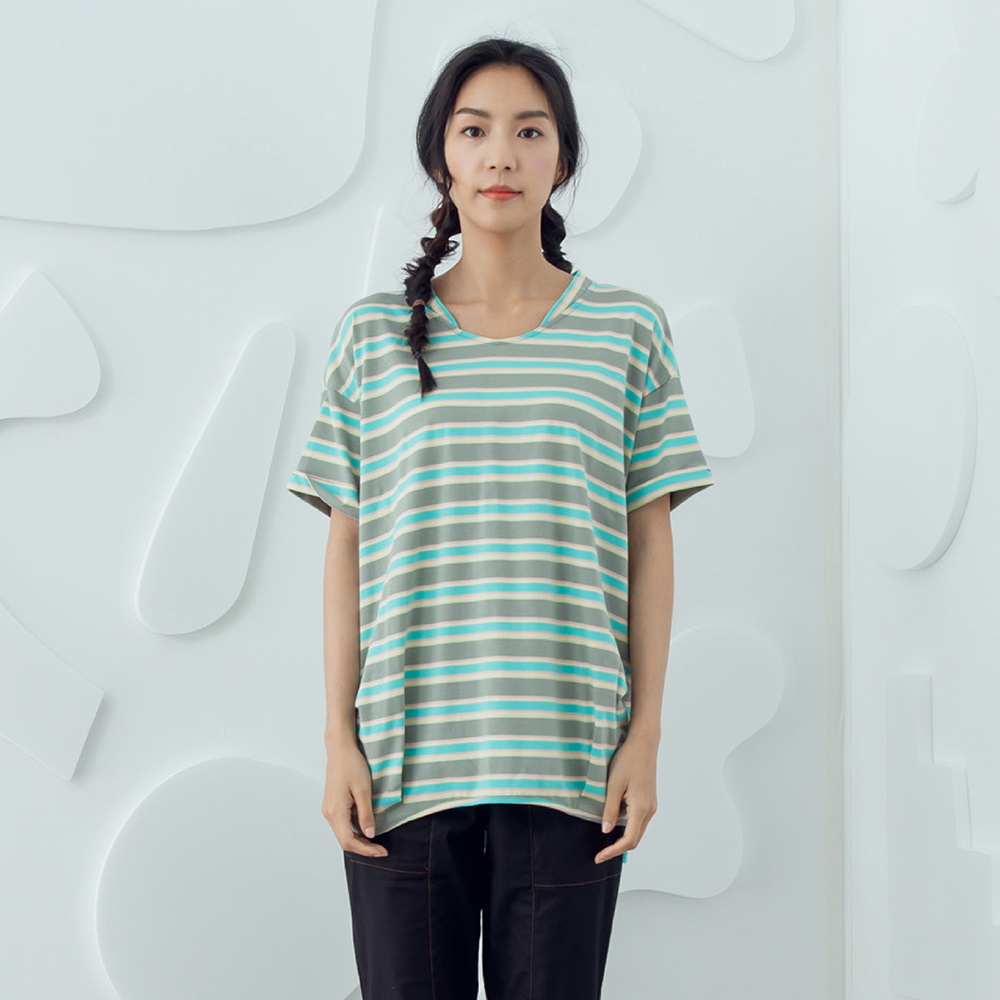 【MOSS CLUB】變化條紋打摺-女短袖T恤(二色/魅力商品/版型適中) 價格比較,價格查詢,歷史價格詳細信息