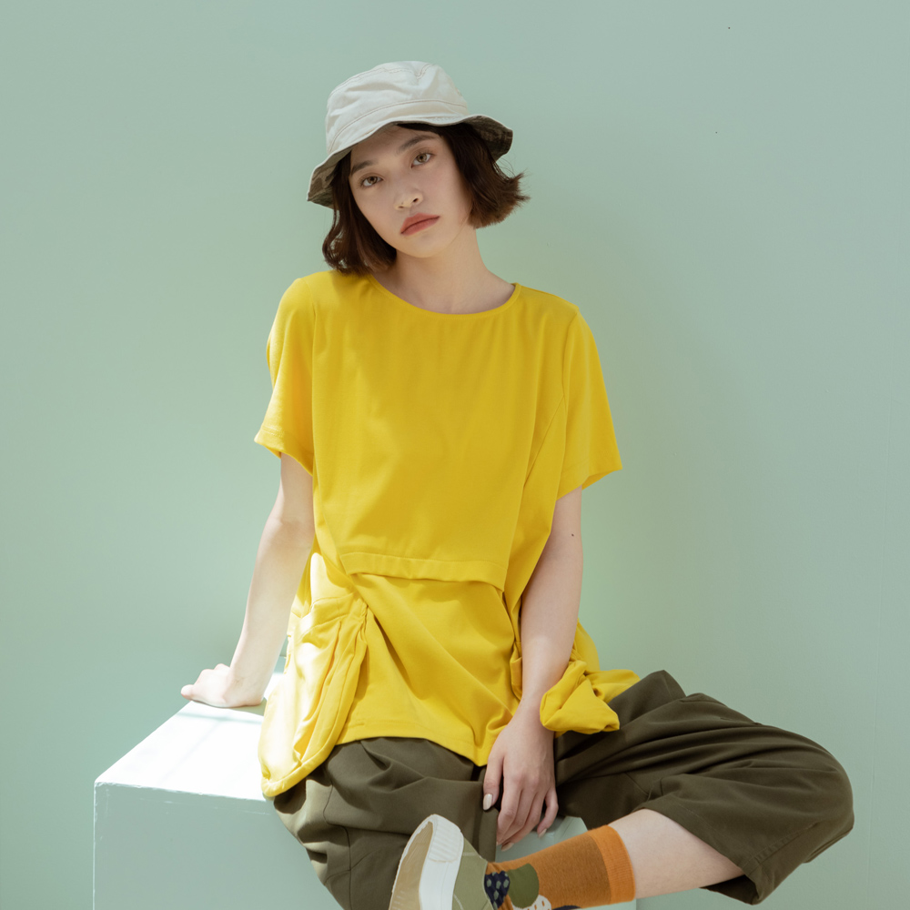 【MOSS CLUB】合身打摺雙色-女長褲 打摺 黑 咖 灰(三色/版型適中) 歷史價格詳細信息