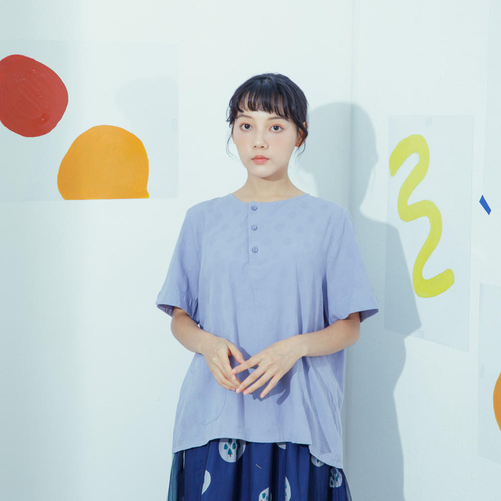 【MOSS CLUB】半圓小山不對襯T恤-女短袖 印花 白 桔 藍(三色/版型合身) 歷史價格詳細信息