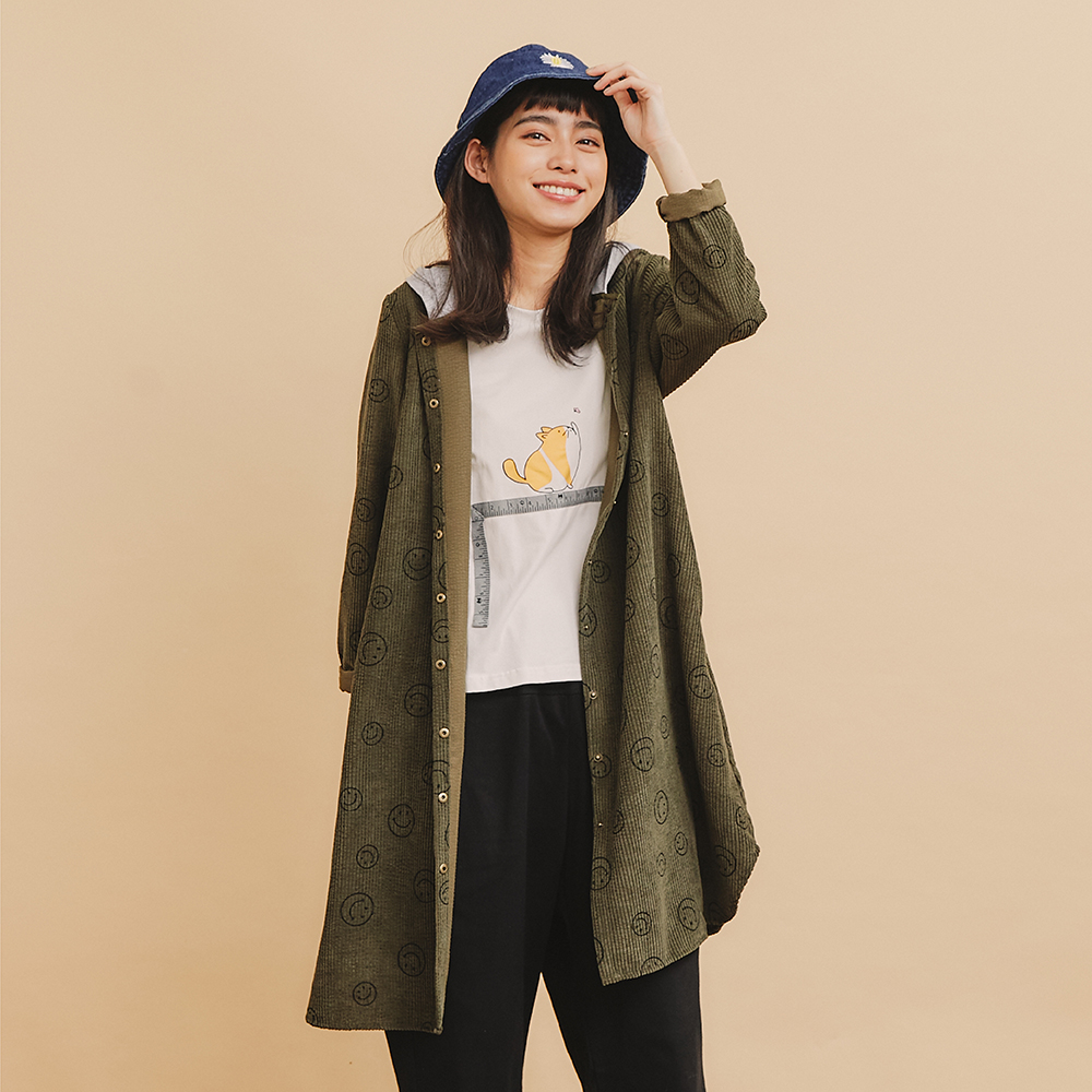 【Dailo】一起吃下午茶點心印花-女短袖上衣 印花 綠 黃(二色/版型適中) 歷史價格詳細信息