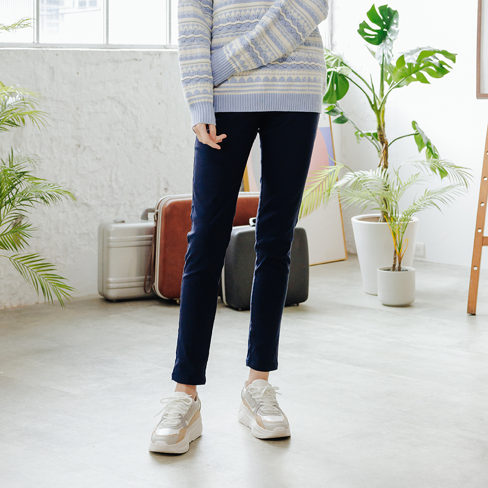 【CUMAR】鬆緊帶腰頭休閒涼爽長寬褲(藍 綠) 歷史價格詳細信息