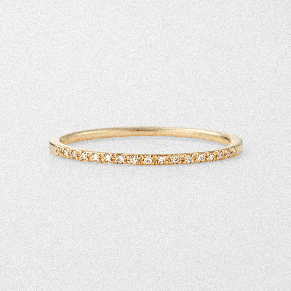 鑽石線戒 PERKINS 伯金仕18K白金戒指 0.09克拉鑽戒 歷史價格詳細信息