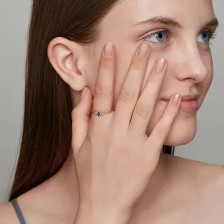 戒指托帕石靈蛇戒指ins潮酷辣妹女學生冷淡風小眾高級輕奢指環蝴蝶 歷史價格詳細信息