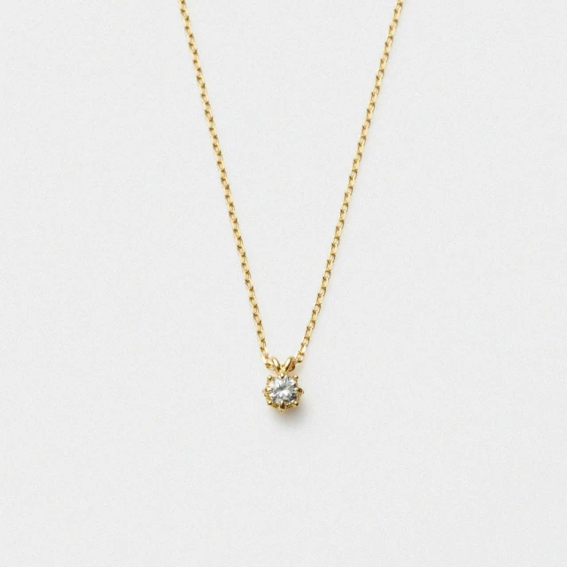 【agete】NOJESS 18K Royal單鑽15分項鍊 歷史價格詳細信息