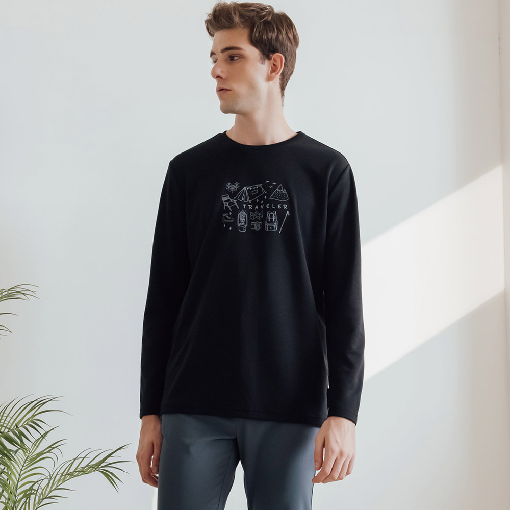 【TRAVELER 旅行者】男款消臭吸排上衣_211TO850-14.33.53.59(粉/黃/淺藍/深藍) 歷史價格詳細信息
