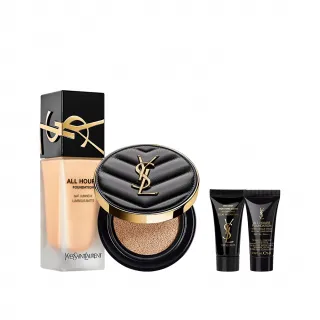 【YSL】官方直營 恆久完美透膚底妝組(新品上市/恆久完美霧光氣墊+恆久完美透膚煙染腮紅) 歷史價格詳細信息