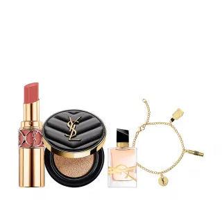 【YSL】官方直營 恆久完美透膚底妝組(新品上市/恆久完美霧光氣墊+恆久完美透膚煙染腮紅) 歷史價格詳細信息