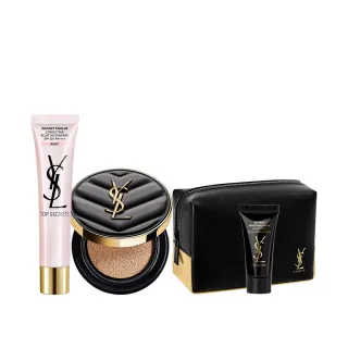 【YSL】官方直營 恆久完美透膚底妝組(新品上市/恆久完美霧光氣墊+恆久完美透膚煙染腮紅) 歷史價格詳細信息