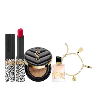 【YSL】官方直營 恆久完美透膚底妝組(新品上市/恆久完美霧光氣墊+恆久完美透膚煙染腮紅) 歷史價格詳細信息