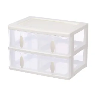 聯府抽屜收納盒4入組(2單抽+2雙抽)桌上抽屜盒K1112 歷史價格詳細信息