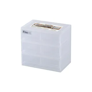 聯府抽屜收納盒6入組(3單抽+3雙抽)桌上抽屜盒K1112 歷史價格詳細信息