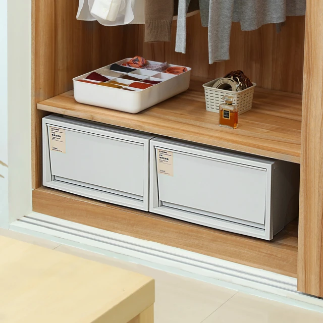 無印風抽屜整理附蓋收納盒(小款)1入 【小三美日】DS003770 歷史價格詳細信息