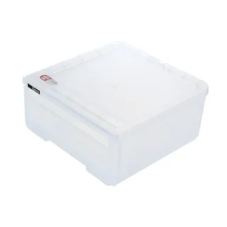 【KEYWAY 聯府】面寬45cm Line450直取式整理箱附輪46L-6 入(前掀蓋收納箱 置物箱 白透 LN450) 歷史價格詳細信息