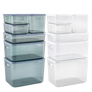 【FL 生活+】撞色系可疊加附蓋大型可提收納盒(七色任選/收納箱/內衣收納/收納籃/整理盒/置物籃/YG-132) 歷史價格詳細信息