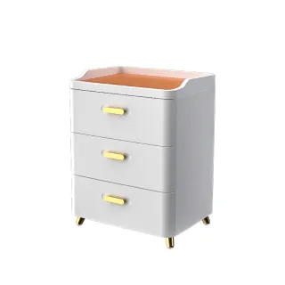 【FL 生活+】京川輕奢極簡52面寬3層抽屜收納櫃(YG-190) 歷史價格詳細信息