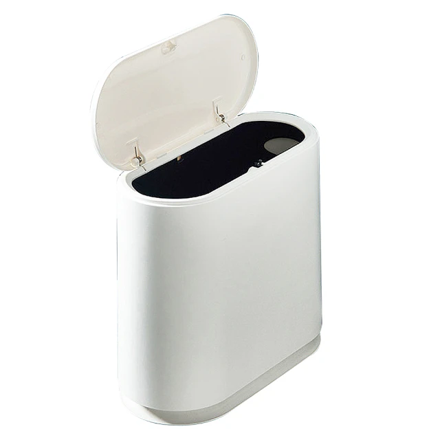 【FL 生活+】10公升簡約風彈蓋垃圾桶(A-365) 歷史價格詳細信息