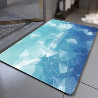 【FL 生活+】硅藻土快速吸水防滑軟地墊-40x120cm(A-088) 歷史價格詳細信息