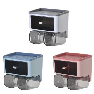 無痕壁掛式牙刷漱口杯置物架(三口杯) 歷史價格詳細信息