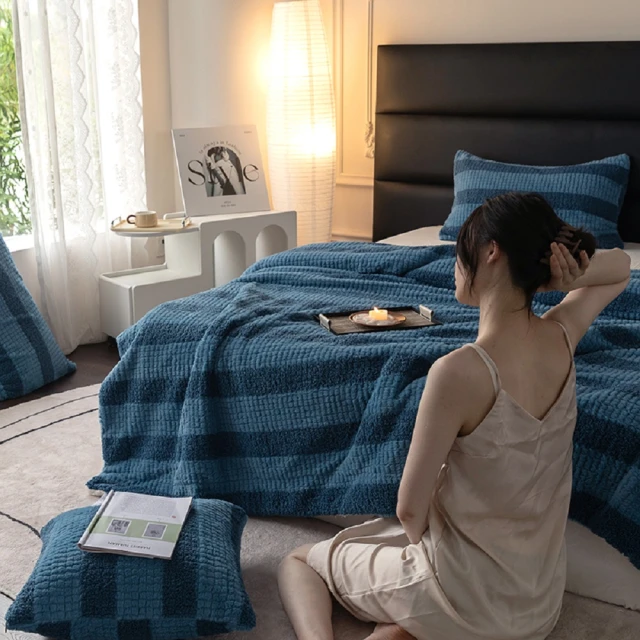 【FL 生活+】暖暖被-雙人基本款-150*200公分-輕奢極柔安哥拉兔絨x羊羔絨雙面複合特重(FL_305) 歷史價格詳細信息