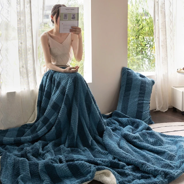 【FL 生活+】暖暖被-雙人基本款-150*200公分-輕奢極柔安哥拉兔絨x羊羔絨雙面複合特重(FL_305) 歷史價格詳細信息