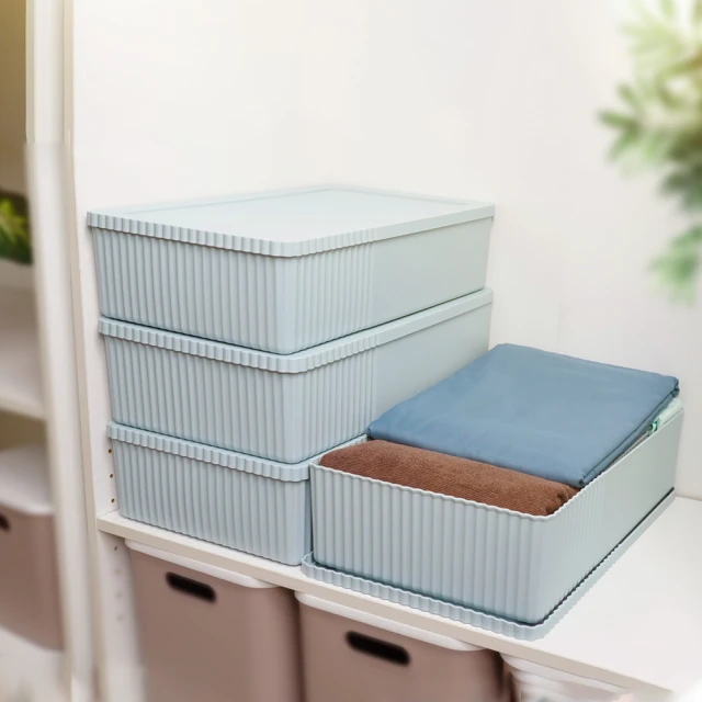 【FL 生活+】超值4入組-4.5公升-日式收納箱-可疊加單格款(卡扣上蓋/收納盒/YG_133*4) 歷史價格詳細信息