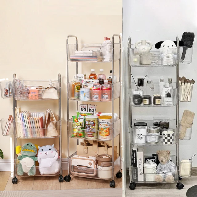 【FL 生活＋】任選2款均一價-超滿足收納推車置物架組合款(多款式/附籃/加大款/手推車/收納架) 歷史價格詳細信息