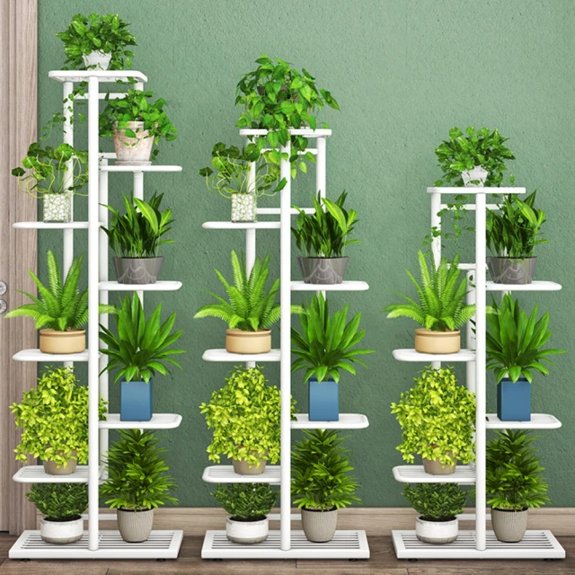 【FL 生活+】工業風4層置物花架(2色可選/A-278) 歷史價格詳細信息