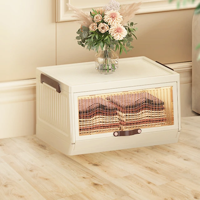 【FL 生活+】36公升上掀式可疊加斜口磁吸收納箱-超值3入組(送輪組)(A-335) 歷史價格詳細信息