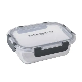 【FL生活+】秒扣可微波強化耐熱玻璃保鮮盒-長型 雙格半隔斷 640ml 便當盒 SGS檢驗合格 FL-236 歷史價格詳細信息