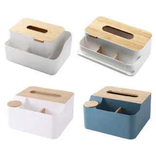 竹木衛生紙盒 桌上收納 衛生紙盒 面紙盒 遙控器收納盒 紙巾盒 桌面衛生紙盒 面紙 置物盒 擦手紙盒 收納盒竹木衛生紙盒 歷史價格詳細信息