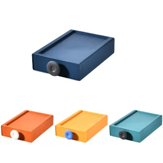 【FL 生活+】20x30x10-撞色系百變抽屜收納盒-豔陽橘(YG-122) 歷史價格詳細信息