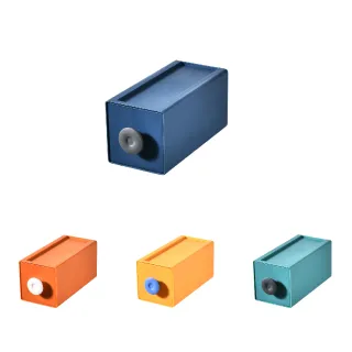 【FL 生活+】撞色系百變抽屜收納盒-9件組-30x20x30-豔陽橘 歷史價格詳細信息