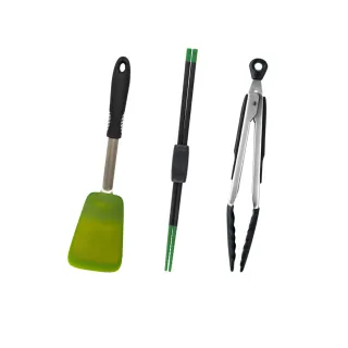 【OXO】料理大廚四件組(Y型刨絲刀+攪拌盆1.4L+9吋餐夾+隨行密封保鮮盒-1L) 歷史價格詳細信息