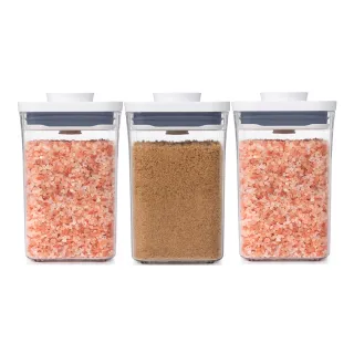 【美國OXO】POP按壓保鮮盒輕巧三件組(細長方0.4Lx1+小正方0.2Lx2) 歷史價格詳細信息