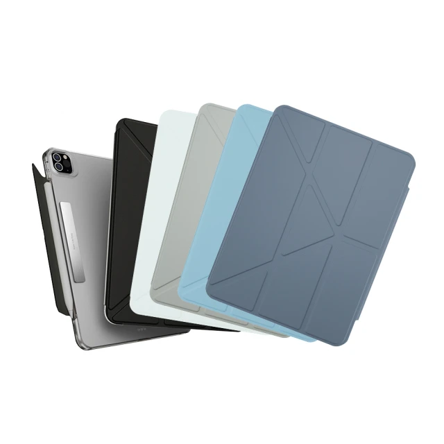 MAGEASY 2024 FACET iPad Pro 13吋 透明背蓋側翻多角度摺疊支架保護套(筆槽款) 歷史價格詳細信息