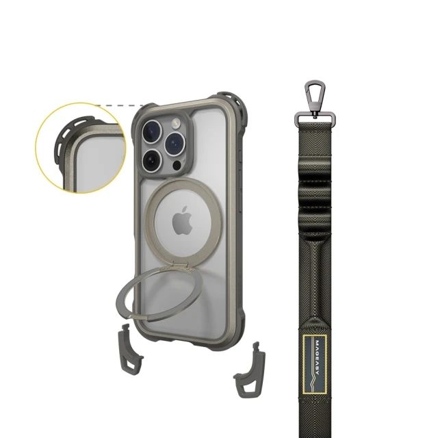 MAGEASY iPhone 16 Plus Odyssey M 超軍規防摔手機殼（相機按鍵款） 歷史價格詳細信息