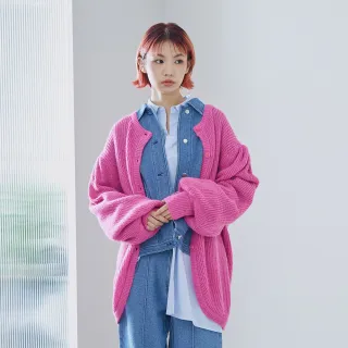 【plain-me】SAAKO 澎澎袖針織開襟外套 SAA0313-232【新品上架】<女款 外套 針織外套 長袖> 歷史價格詳細信息