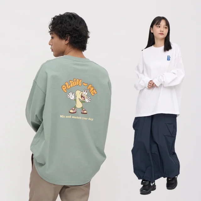 【plain-me】P-logo 撞色車線衛衣 PLN0037-232(男款/女款 共4色 TEE 上衣 長袖上衣) 歷史價格詳細信息