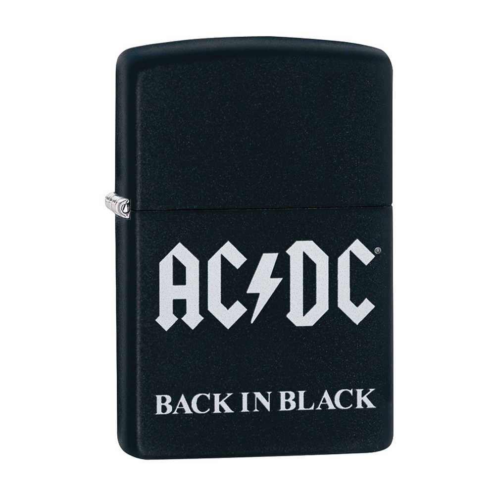 ZIPPO AC/DC樂團聯名款防風打火機 美國設計 49015 歷史價格詳細信息