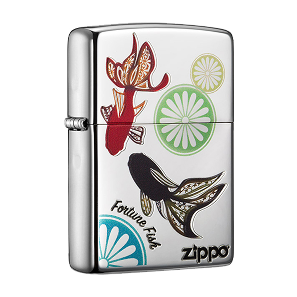 ZIPPO 年年有餘防風打火機 日本設計 ZA-2-106A 歷史價格詳細信息