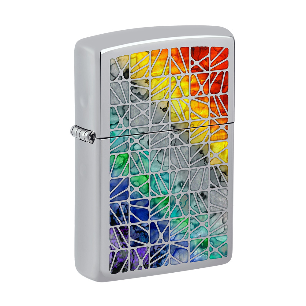 ZIPPO 馬賽克彩虹設計防風打火機 48412 美國設計 官方正版 現貨 限量 禮物送禮 客製化 終身保固 歷史價格詳細信息