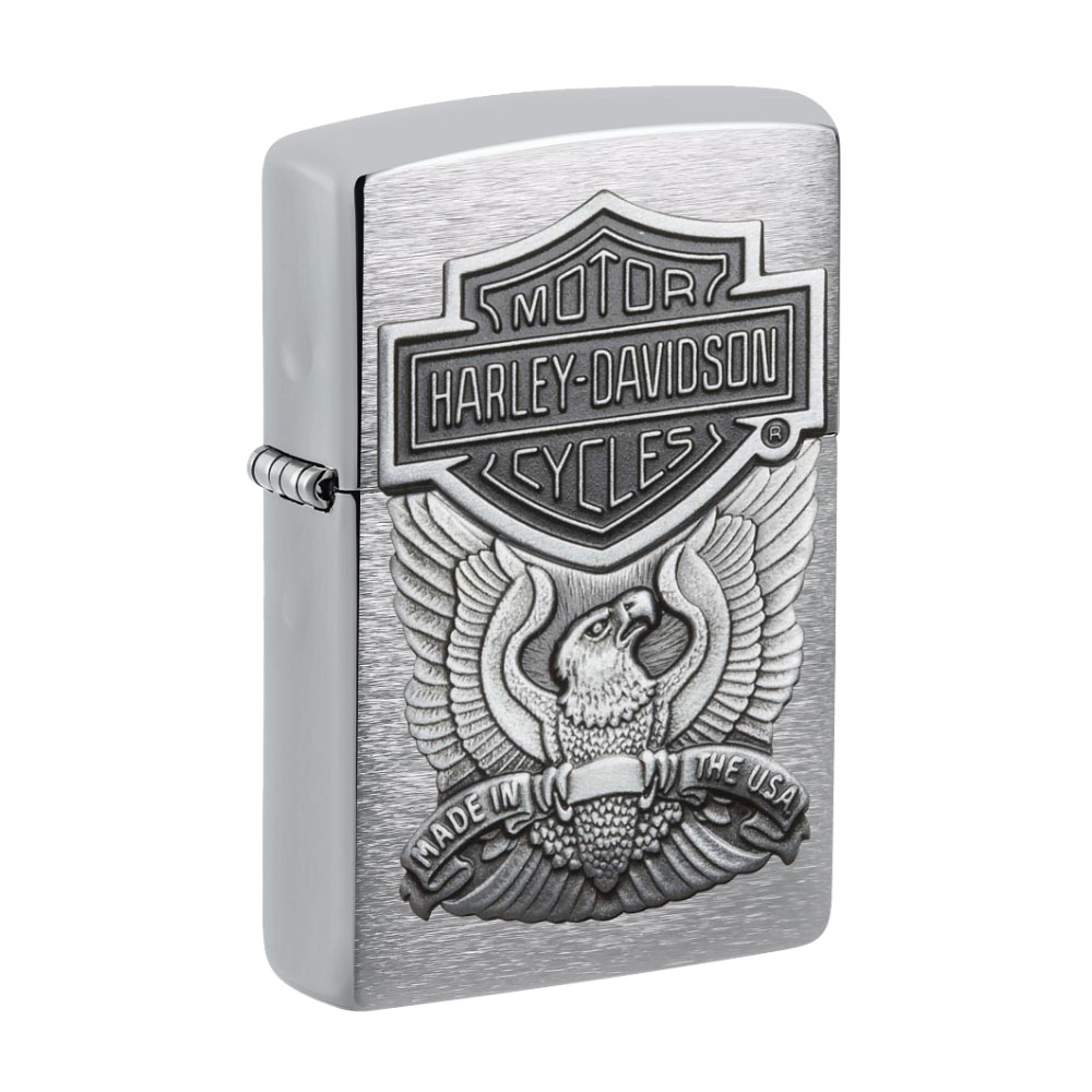 ZIPPO Harley-Davidson®哈雷飛鷹徽章防風打火機 美國設計 官方正版 終身保固 200HD.H284 歷史價格詳細信息