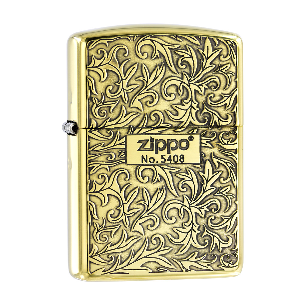 ZIPPO 精雕唐草(白金)防風打火機  日本設計 官方正版 現貨 限量 禮物 送禮 終身保固 ZA-5-231B 歷史價格詳細信息